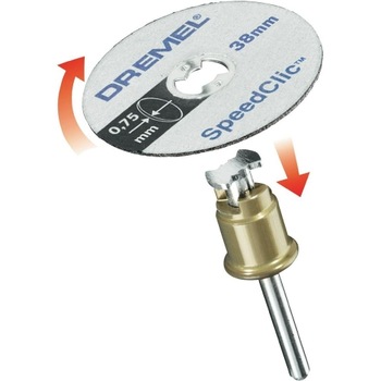 Set 5 discuri de taiere Dremel SC409, 38 mm Set 5 discuri de taiere Dremel SC409, 38 mm