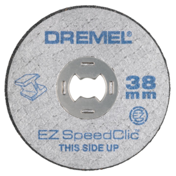 Dremel SpeedClic SC456 5 darabos fémvágó korong készlet, 38 mm
