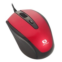 Mouse optic Serioux Pastel 3300, USB, Rosu