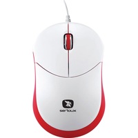 Mouse Serioux Rainbow 680, USB, Rosu