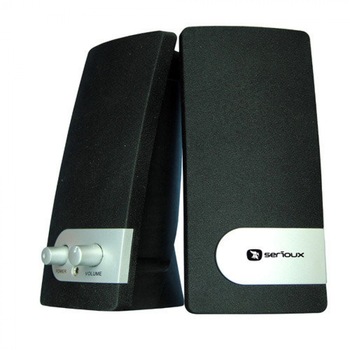 Boxe Serioux 2.0 Pop 251B, Negru/Argintiu Boxe Serioux 2.0 Pop 251B, Negru/Argintiu