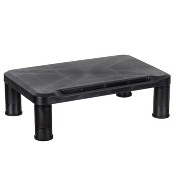 Masuta plastic pentru suport monitor, 17 inch, negru Masuta plastic pentru suport monitor, 17 inch, negru