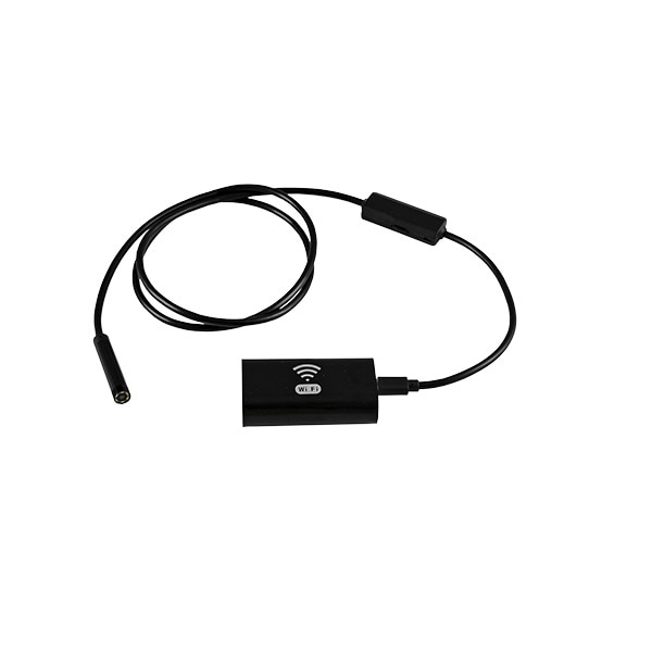 Camera de inspectie , WiFi, 2560x1920 / 1280x720 (720p 16:9) / 640x480 (480p 4:3) 20fps, Iluminare 6 LED-uri, Vedere 70º, 1m, Negru