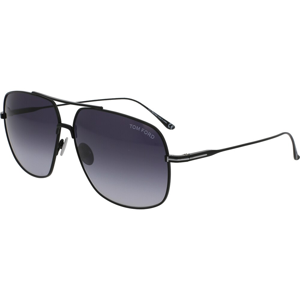 Ochelari de soare Tom Ford FT0746 01W, Negru, 62 mm 