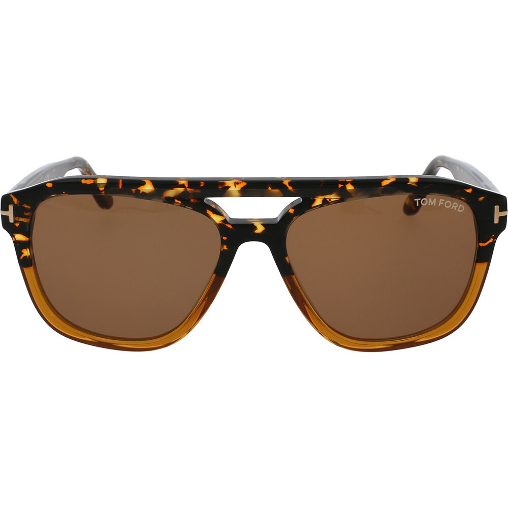 Ochelari de soare Tom Ford FT0776 56E, Havana, 54 mm