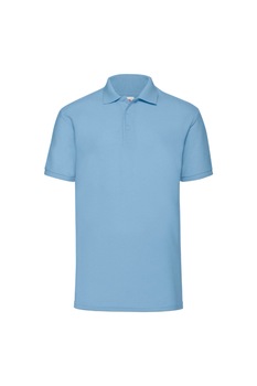 Tricou Fruit Of The Loom Polo, Poliester/Bumbac, Albastru deschis, Albastru deschis Tricou Fruit Of The Loom Polo, Poliester/Bumbac, Albastru deschis, Albastru deschis