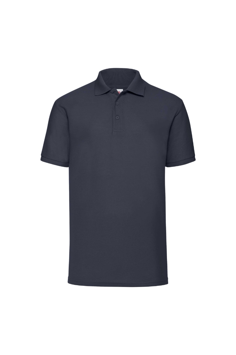Tricou Fruit Of The Loom Polo, Poliester/Bumbac, Bleumarin inchis