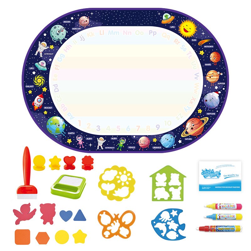 Aqua Magic Doodle Mat with Glow in the Dark – Zen Laboratory