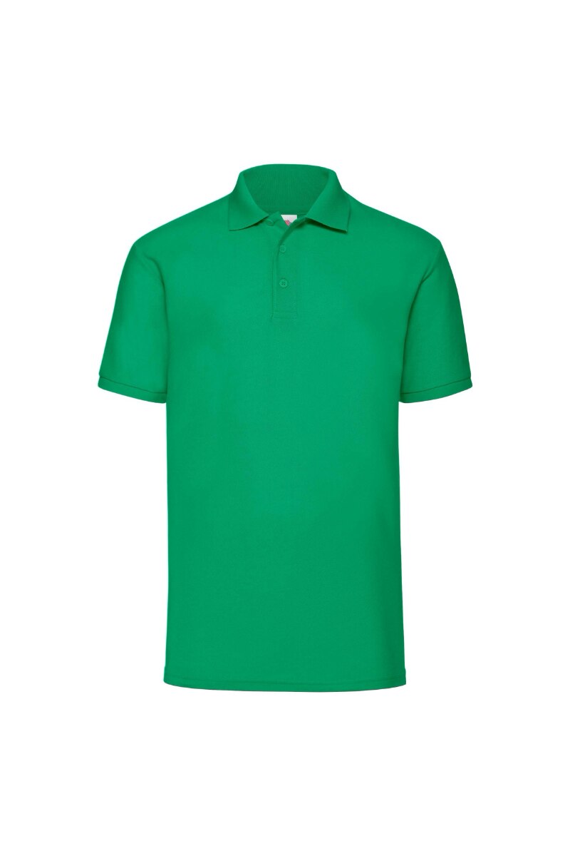 Tricou Fruit Of The Loom Polo, Poliester/Bumbac, Verde deschis