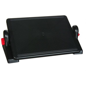 Suport pentru picioare ergonomic ajustabil, 50x30cm, negru Suport pentru picioare ergonomic ajustabil, 50x30cm, negru