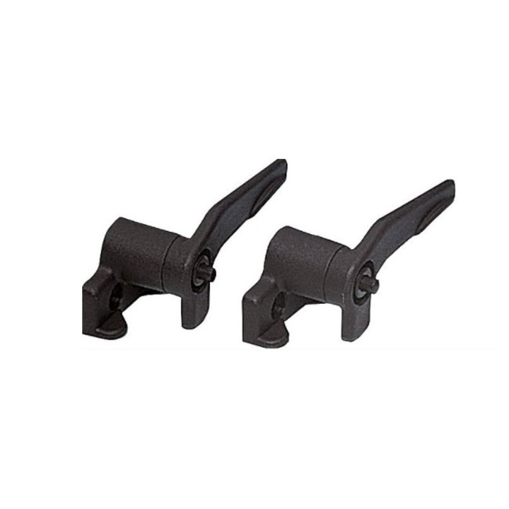 Set 2 buc incuietoare geam cu buton, pentru rulota