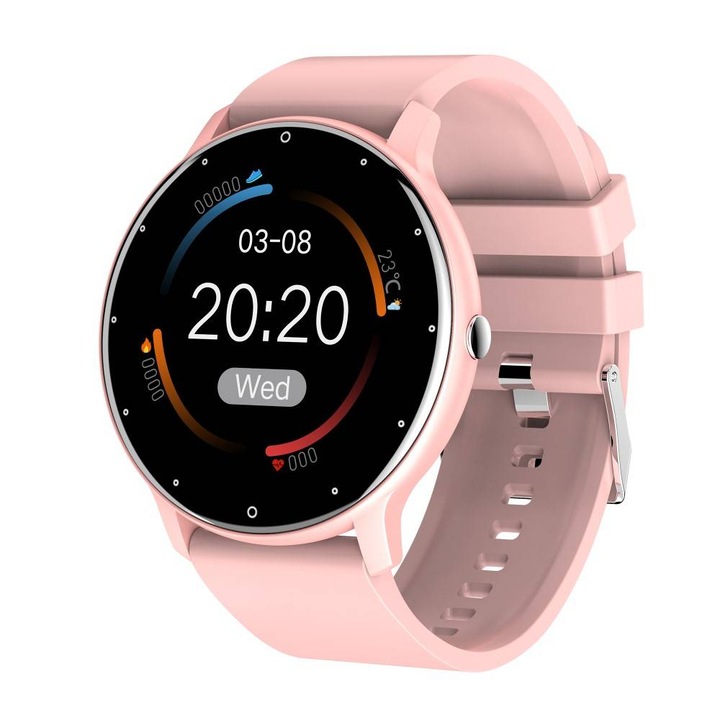 Дамски Смарт Часовник BeSmart ZL02, Розов