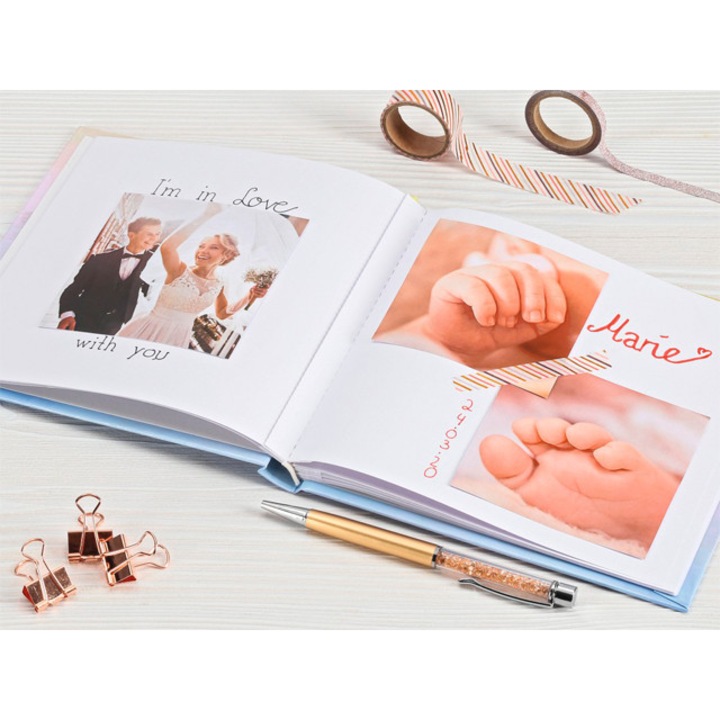 Album foto, Hama, Letterings, Multicolor