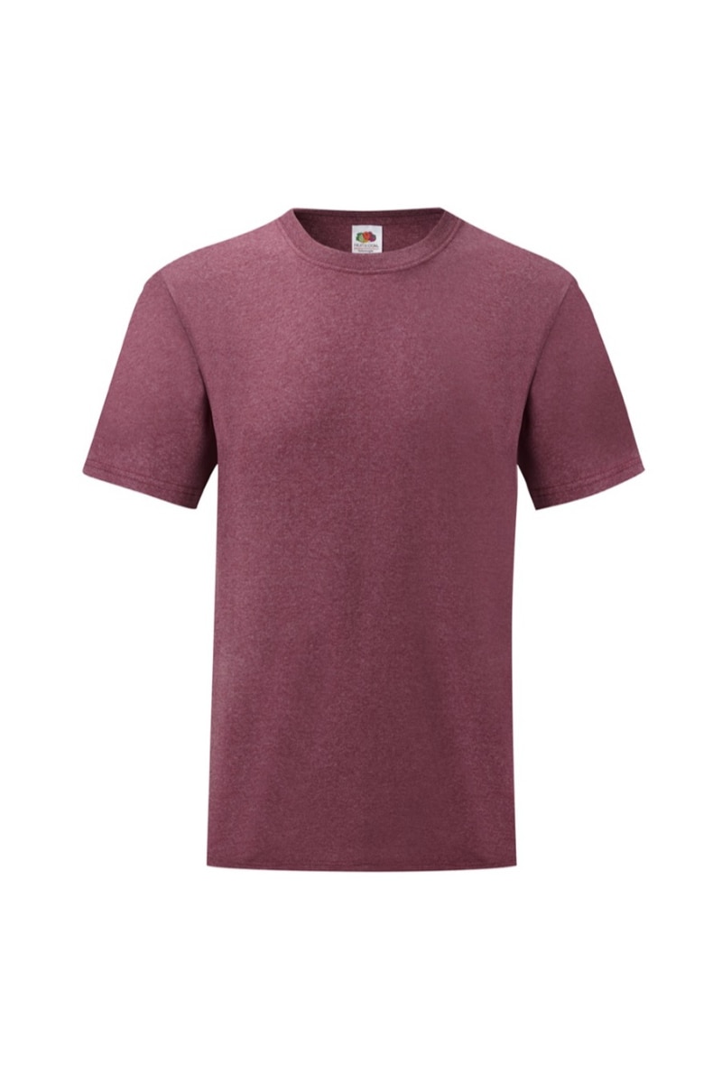 Tricou Fruit of the Loom, Valueweight, Bumbac, L, Visiniu