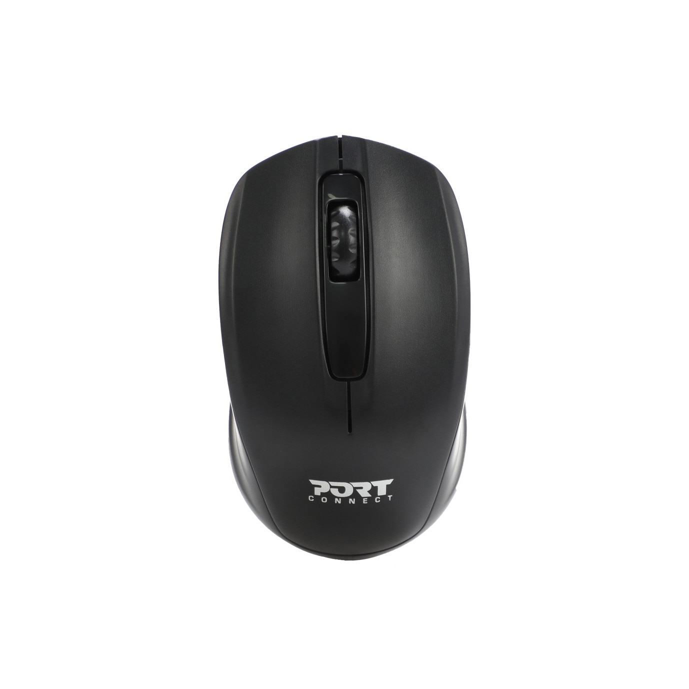 Mouse Wireless Port Designs OFFICE, 3 butoane,1000DPI, Negru/Verde