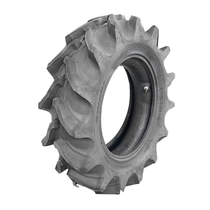 Anvelopa agricola 13.6/26 crampon inalt profil R-1 cu camera 4PR
