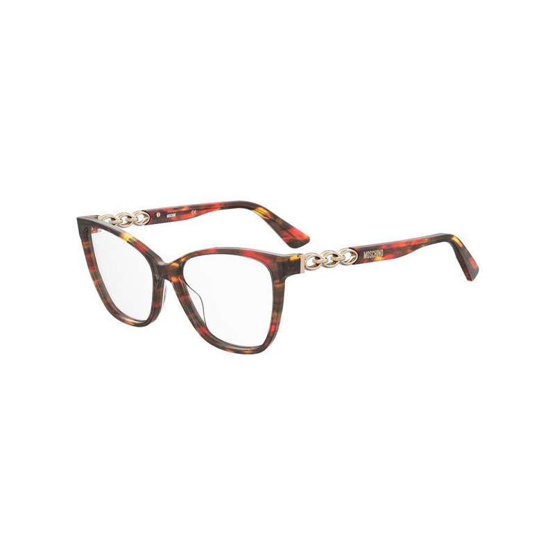 Rame ochelari Moschino, MOS588 - 93W, Maro/ Havana Rosu