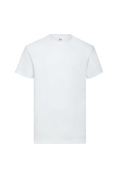 Tricou Fruit of the Loom, Valueweight, Alb, Alb Tricou Fruit of the Loom, Valueweight, Alb, Alb