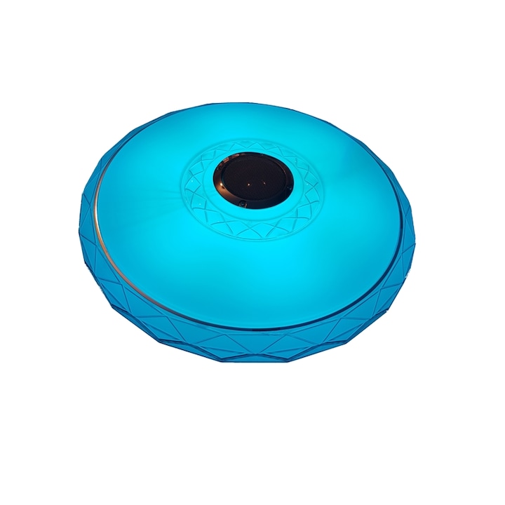 Luxury F18 UFO Bluetooth Mennyezeti Lámpa RGB Színes Hangszóróval Távirányítóval
