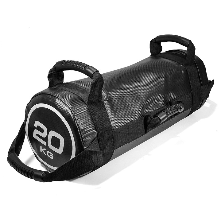 Фитнес чанта Zoco Body Fit FZ004, Многофункционална, Тегло 20 кг, Черен