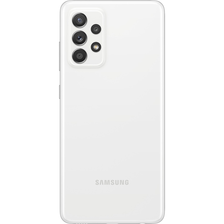 Samsung Galaxy A52s 5G Mobiltelefon, Kártyafüggetlen, Dual SIM, 128GB, Fehér