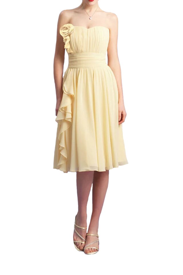 Rochie dama Jasmine, galbena, 38 EU, midi