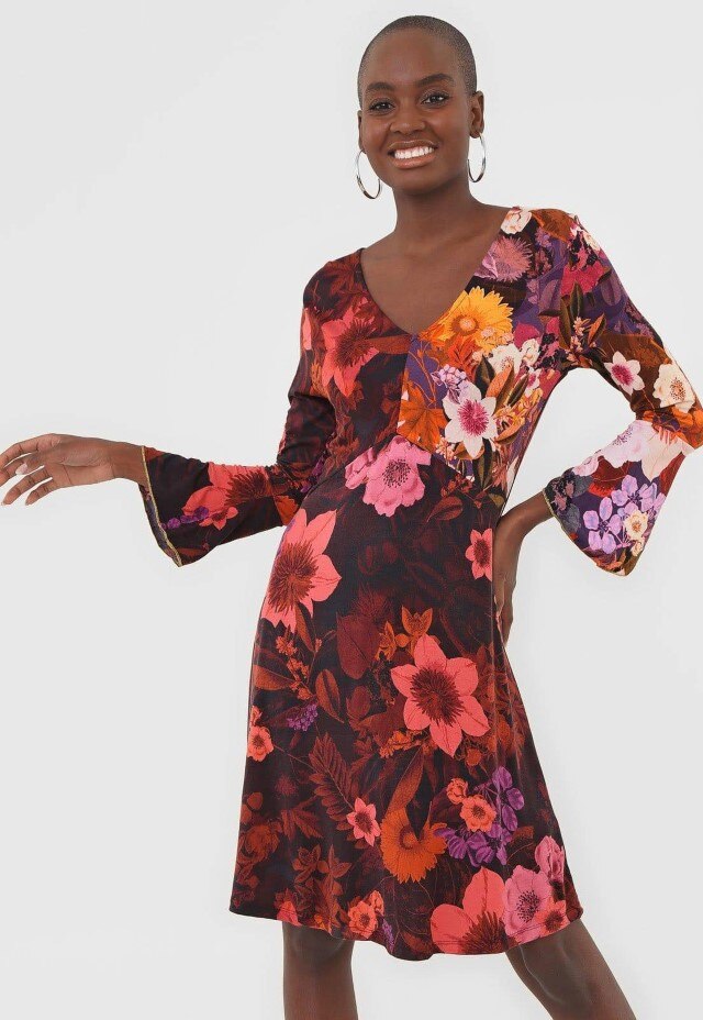 Rochie Desigual 18WWVKXP, Multicolor, L