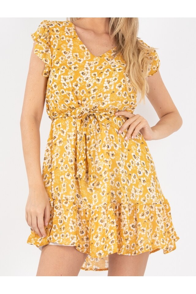 Rochie Dama Fayo Mustar