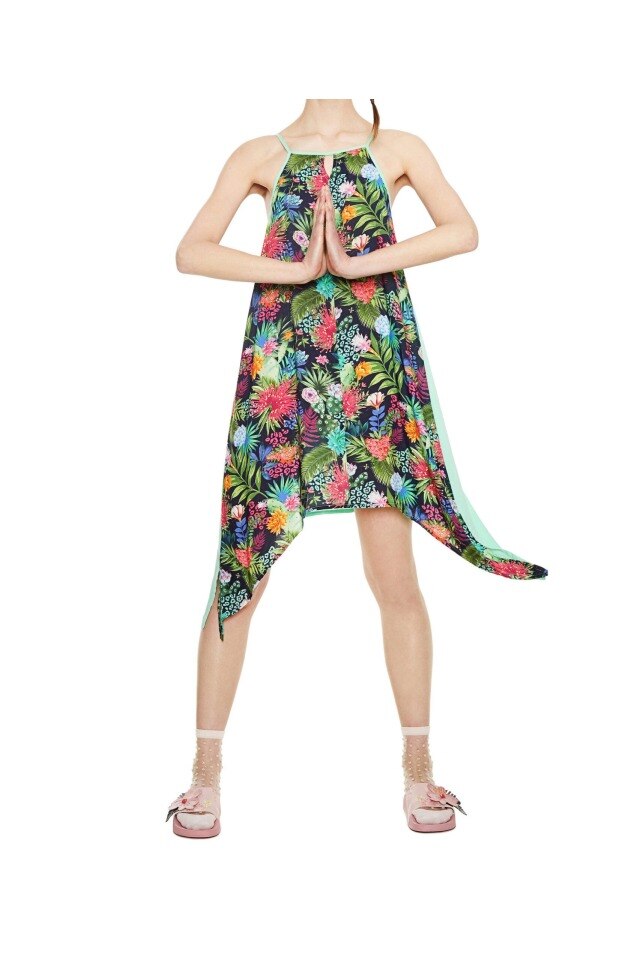 Rochie Desigual Psychotropical, S, multicolor