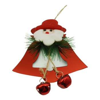 Ornament brad, Flippy, Clopotel, Rosu, Lucios, 15*20CM, Acril, Interior/ Exterior Ornament brad, Flippy, Clopotel, Rosu, Lucios, 15*20CM, Acril, Interior/ Exterior