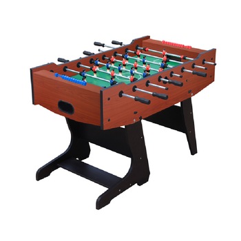 Masa de foosball, Spartan, pliabila, 140 x 74,5 x 91,5 cm, 4 bile incluse, MDF laminat Masa de foosball, Spartan, pliabila, 140 x 74,5 x 91,5 cm, 4 bile incluse, MDF laminat