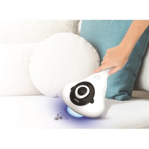 Aspirator de mana, Lumina UV, Sterilizare, 300 W, Cablu de 4 m, Maner ergonomic, Capacitate rezervor 0.2 L, Alb