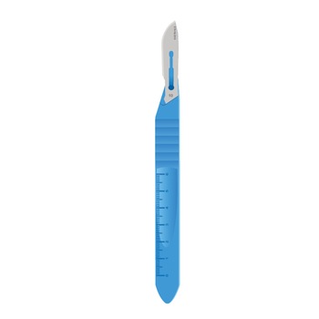 Bisturiu chirurgical cu maner de plastic Paramount nr 10, cutie cu 10 buc Bisturiu chirurgical cu maner de plastic Paramount nr 10, cutie cu 10 buc