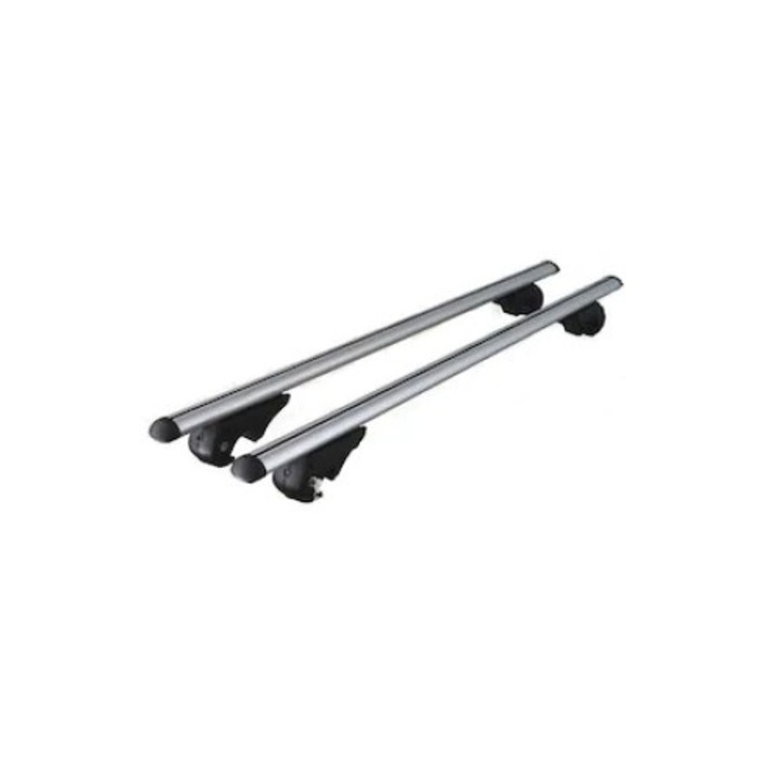 Set complet 2 bare portbagaj universale transversale din Aluminiu cu cheie ,lungime 132cm
