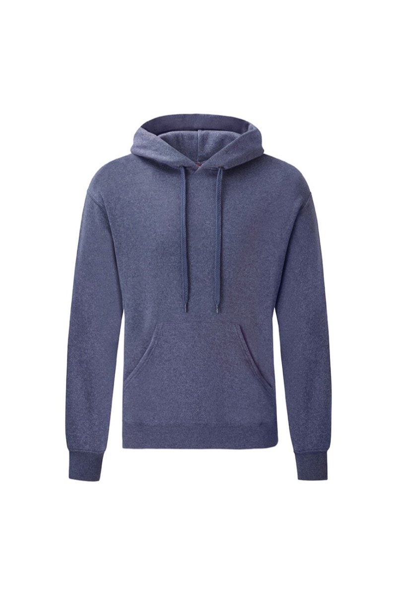 Hanorac cu gluga Fruit of the Loom, Vintage, Bumbac/Poliester, Navy