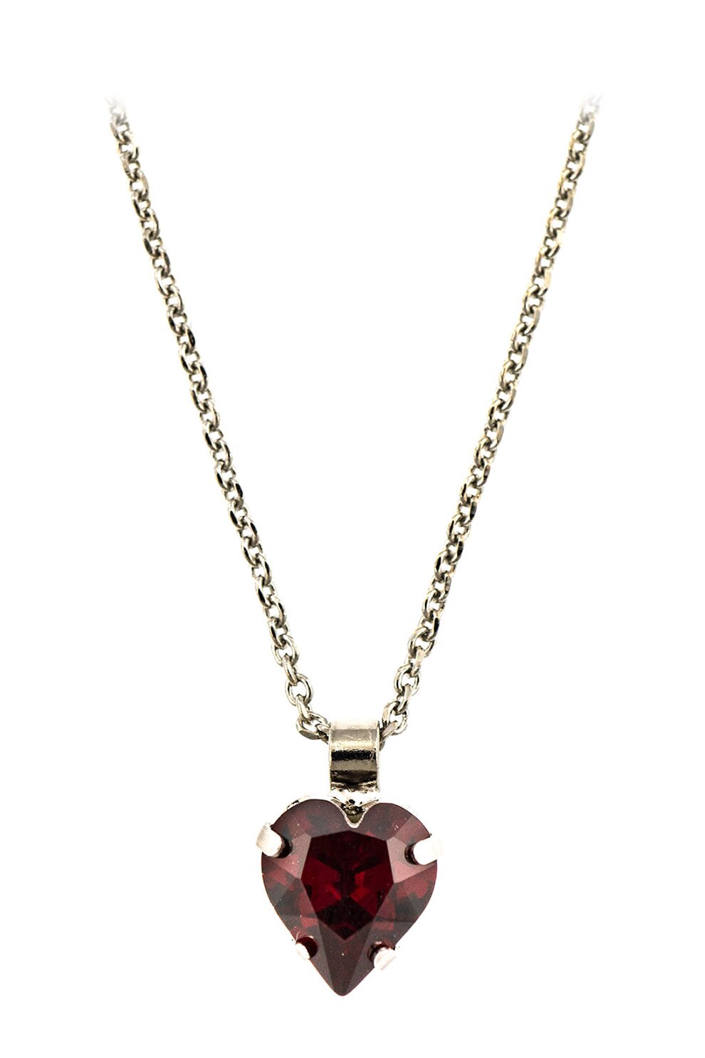Roxannes - Mariana Jewellery, Coliar cu pandantiv de cristal, Rosu