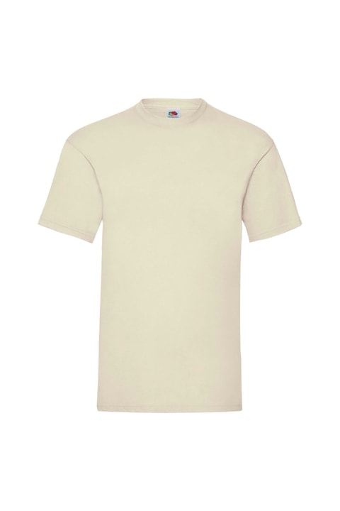 Tricou Fruit of the Loom, Valueweight, XL, Crem