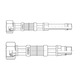 Set 2 racorduri flexibile monocomanda Ferro L 60 cm 3/8