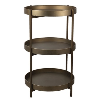 Masuta de cafea din fier culoarea cupru Ø 52 cm x 60 h Masuta de cafea din fier culoarea cupru Ø 52 cm x 60 h