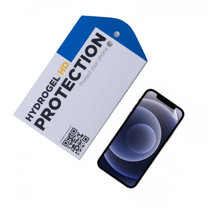 Удароустойчив протектор ОфисиТе за Apple iPhone 12 Mini, Hydrogel HD, Privacy покритие