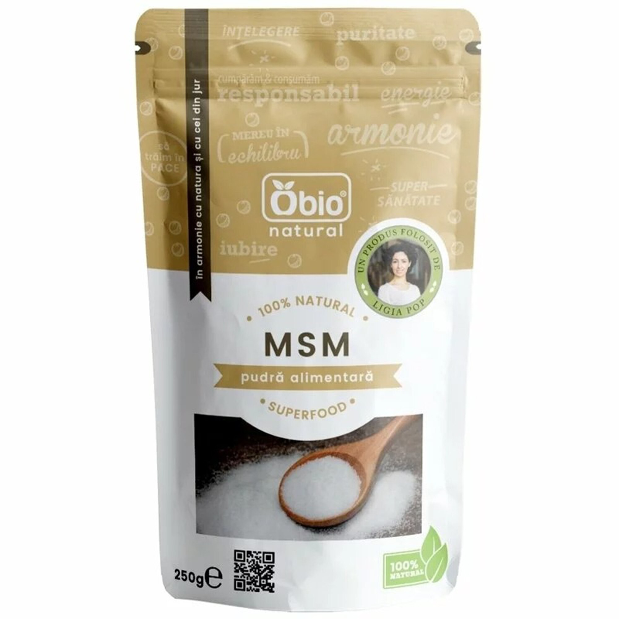 MSM Pulbere Obio, 250g