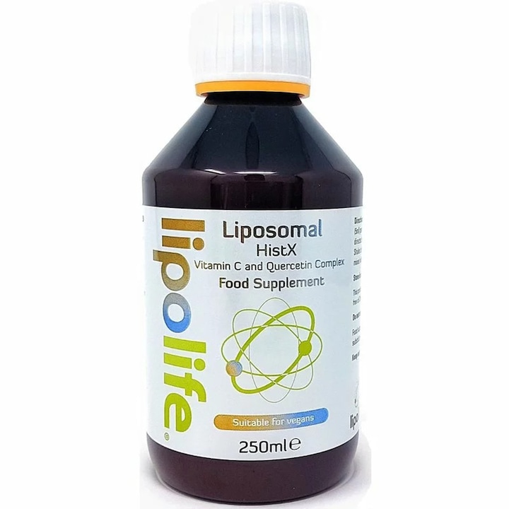 Complex Lipozomal de Vitamina C si Quercitin Lipolife Histx, 240ml
