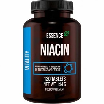 Vitamina B3 Niacin Essence 120 Tablete, 144g Vitamina B3 Niacin Essence 120 Tablete, 144g