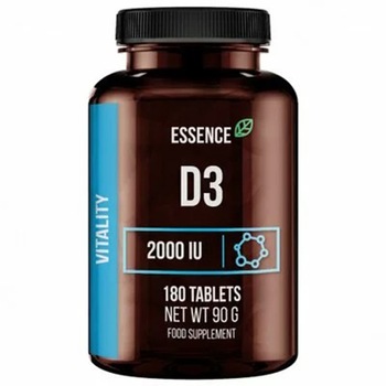Vitamina D3 2000 UI Essence, 180 tablete Vitamina D3 2000 UI Essence, 180 tablete
