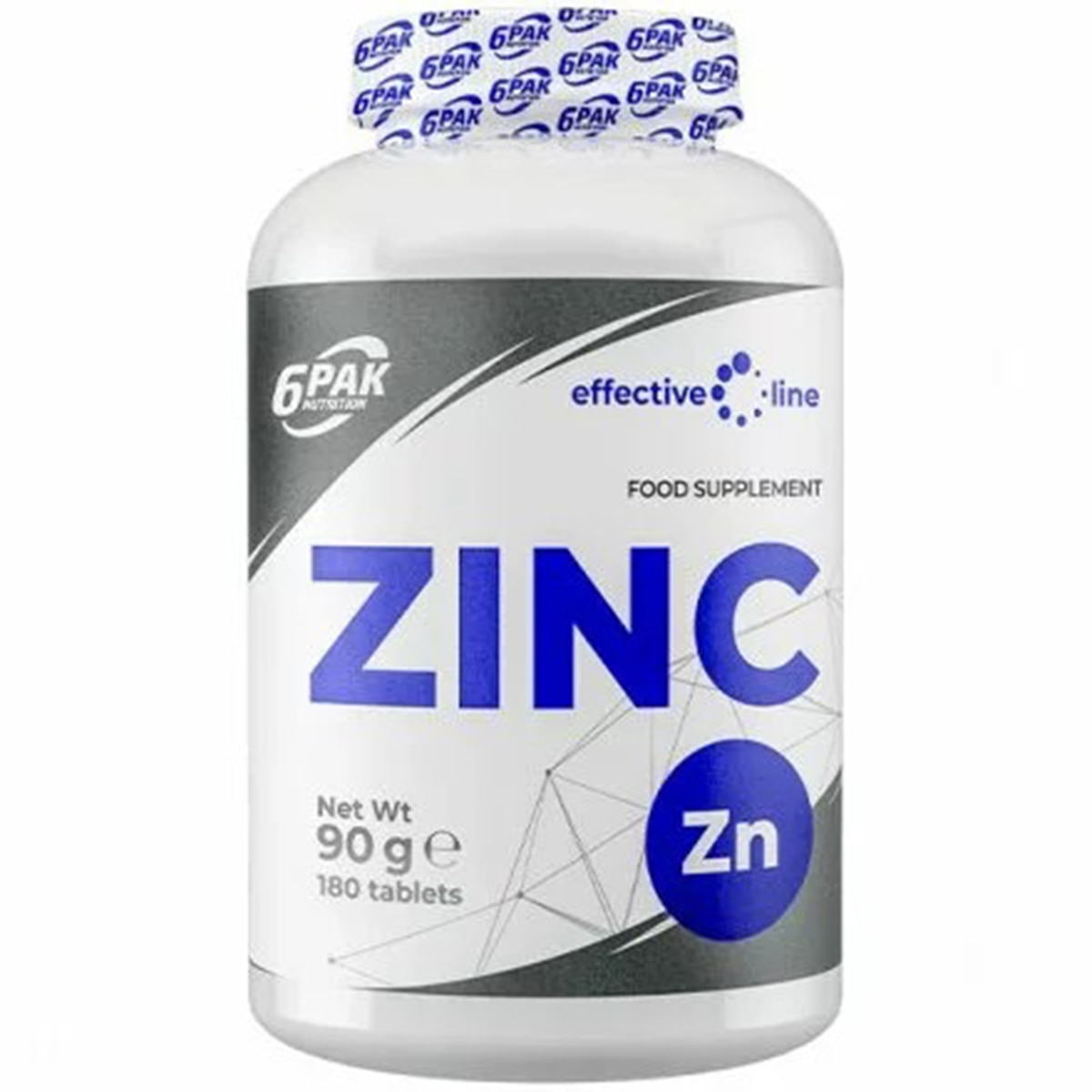 Zinc 15mg 6Pak Nutrition, 180 tablete