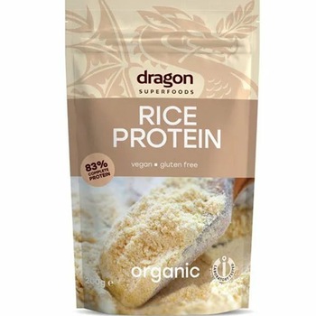Pudra Proteica din Orez Bio, Dragon Superfoods, 200g Pudra Proteica din Orez Bio, Dragon Superfoods, 200g