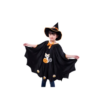 Set Halloween pelerina si palarie , marime universala Set Halloween pelerina si palarie , marime universala
