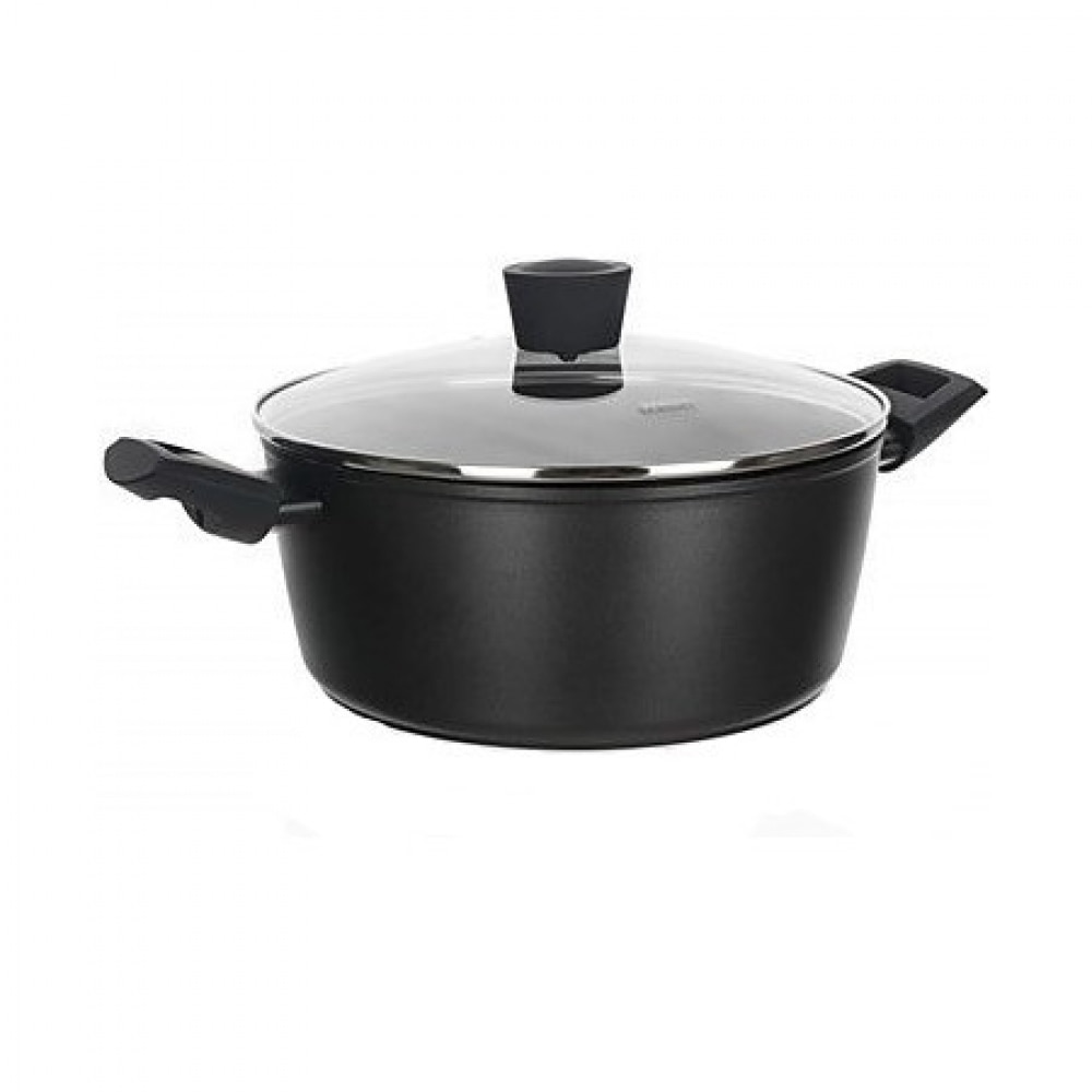 Cratita interior granit cu capac Peterhof PH-15872-24, 4.5 l diametru 24 cm