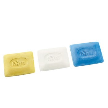 Set creta croitorie, 25 bucati de creta, 3 culori alb, galben si albastru, Prym Set creta croitorie, 25 bucati de creta, 3 culori alb, galben si albastru, Prym