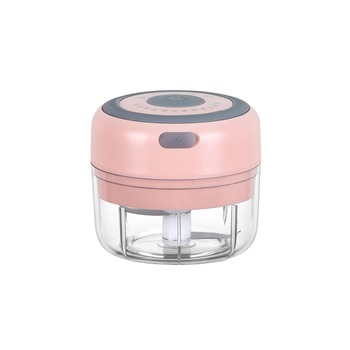 Mini tocator electric MiniChop, design elegant, 90x90x100 mm, reincarcabil, USB inclus, 2 lame,roz pudra, Doty Mini tocator electric MiniChop, design elegant, 90x90x100 mm, reincarcabil, USB inclus, 2 lame,roz pudra, Doty